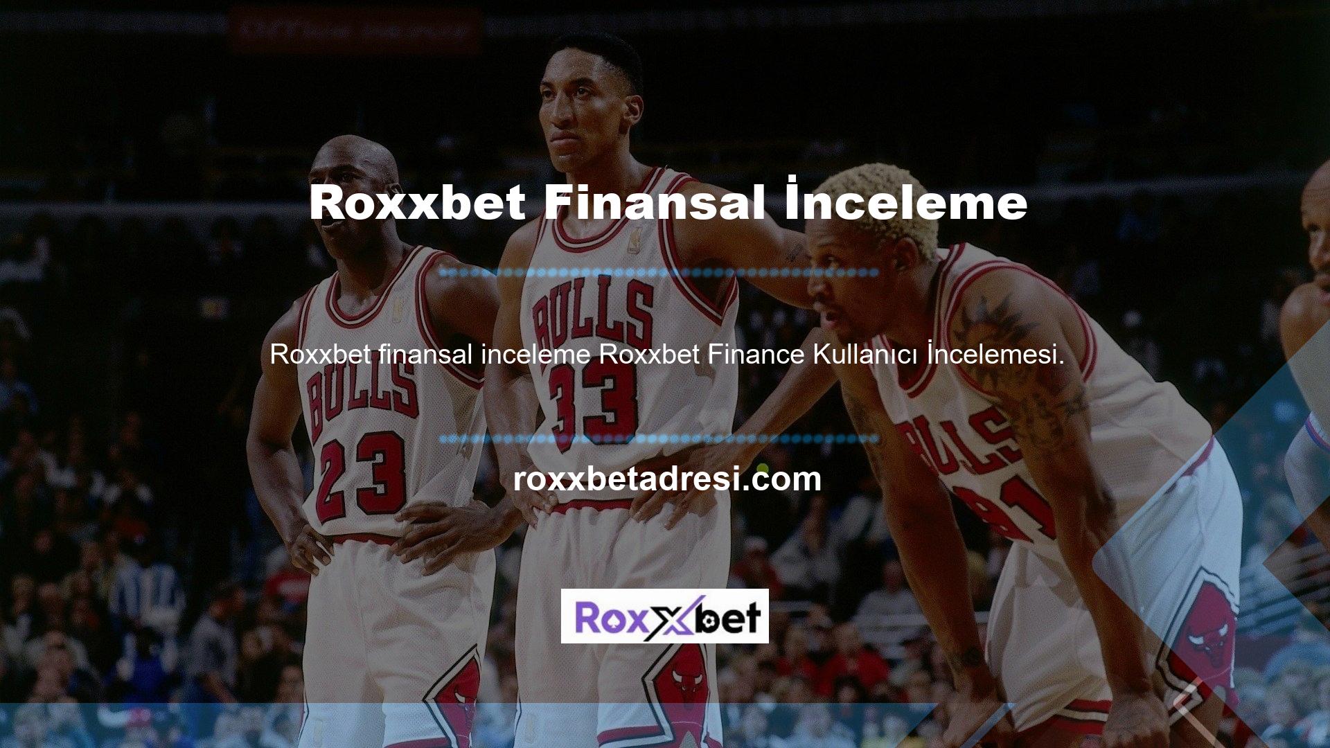 Roxxbet bir eğlence ve genel gelirdir